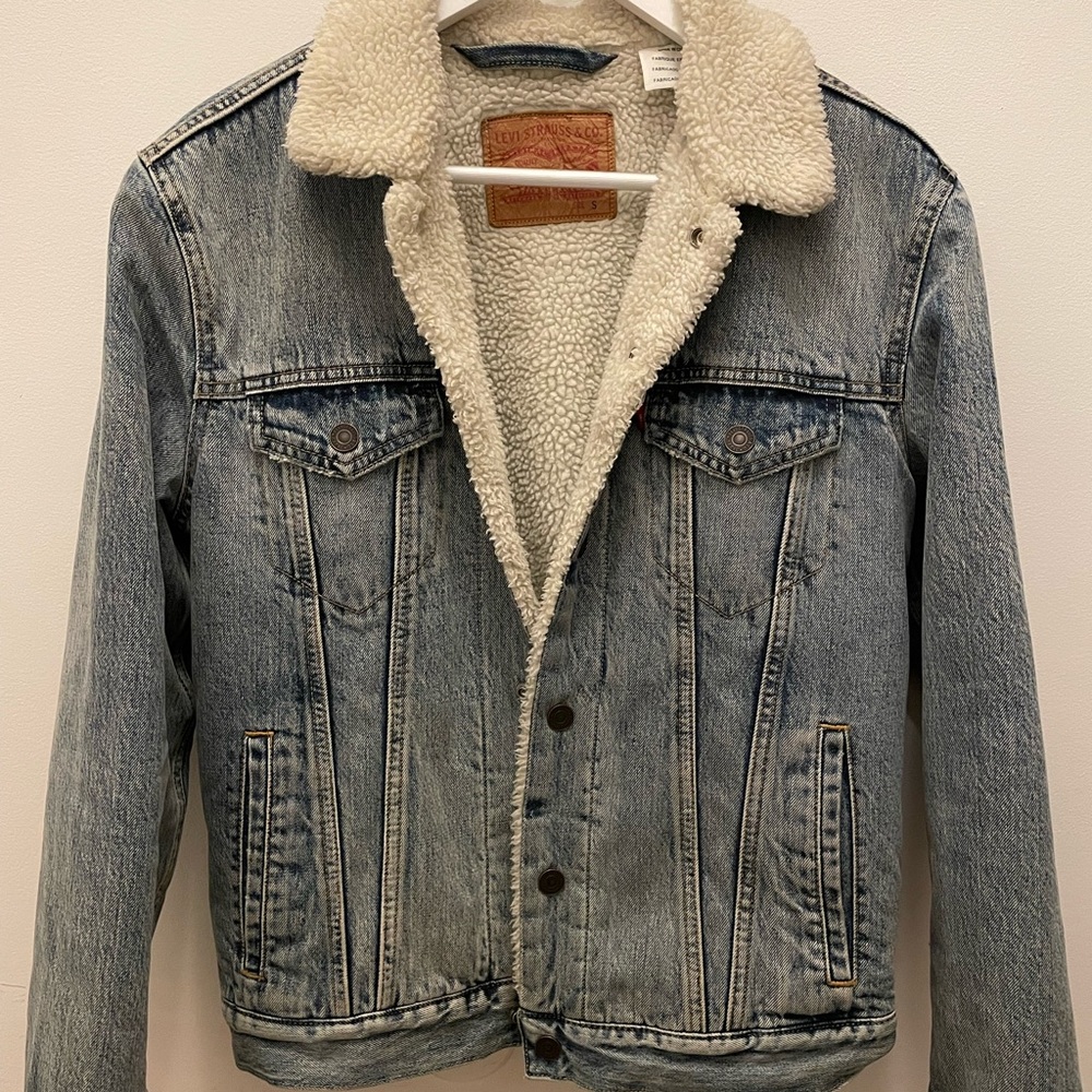 Levi’s Sherpa men’s trucker jacket